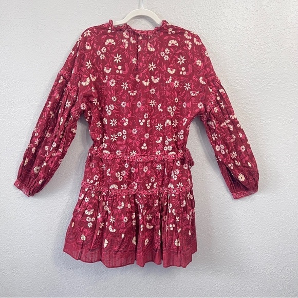 Tuckernuck Red and Pink Floral Mini Dress - Picture 8 of 11